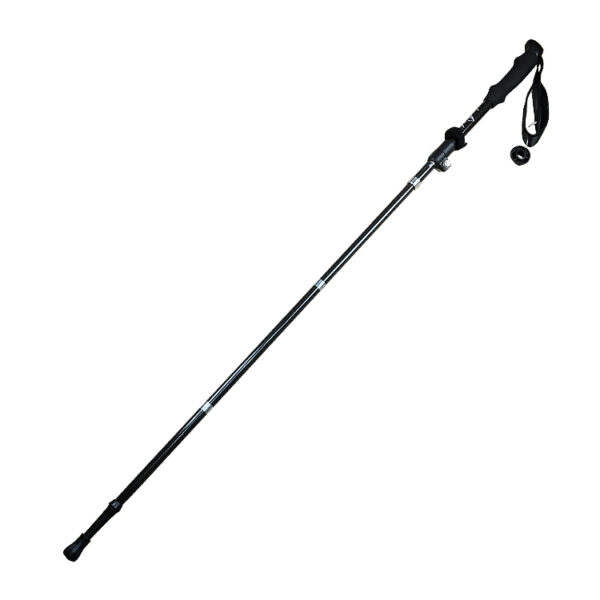 Gs Walking Hiking Pole Stick Outdoor Camping telescopic Trekking Pole Internal Lock With Antishock System - Image 3