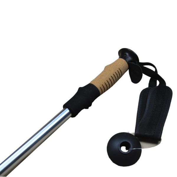 Hot sale new design mountaineering cane stick for hiking anti-shock trekking pole outdoor walking stick - Image 2