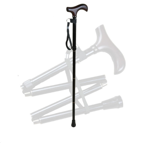 Factory Price lightweight adjustable cane trekking, foldable walking stick, adjustable walking stick