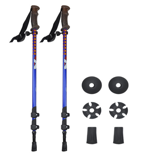 Custom protection trekking pole aluminium adjustable trekking poles trekking poles oem