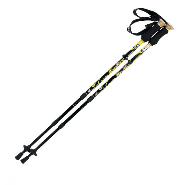 Adjustable Promotional outdoor sports walkingstick