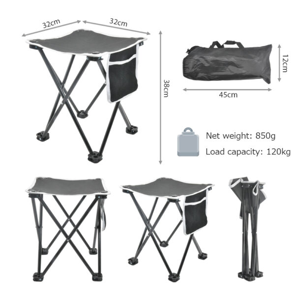 Metal Camping Chair - Image 4