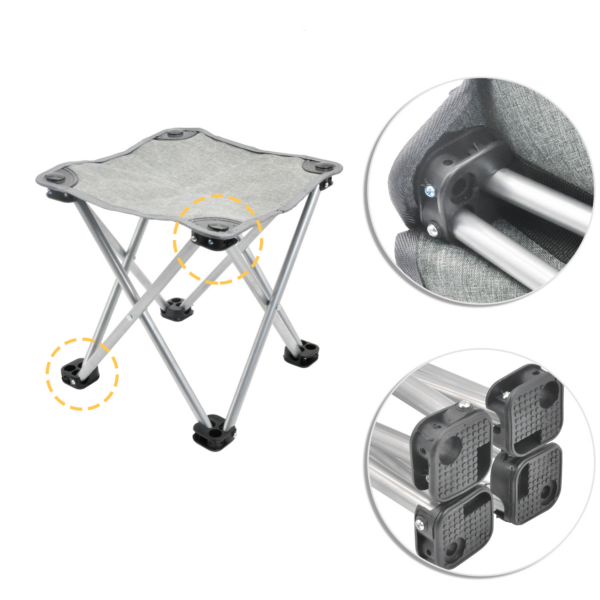 Metal Camping Stool - Image 2