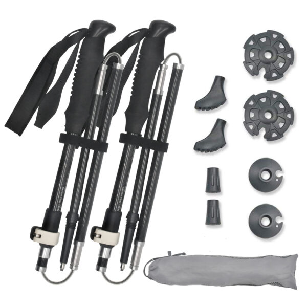 Collapsible Carbon Fiber Trekking Pole