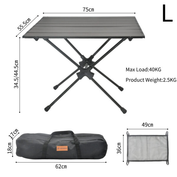 Adjustable Camping Table - Image 2