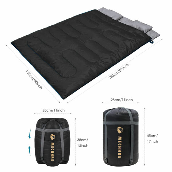 2 Person Sleeping Bag - Image 2